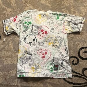 Skull y2k Xl graphic T